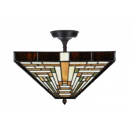 Tiffany Erweiterte Deckenleuchte Rising Sun