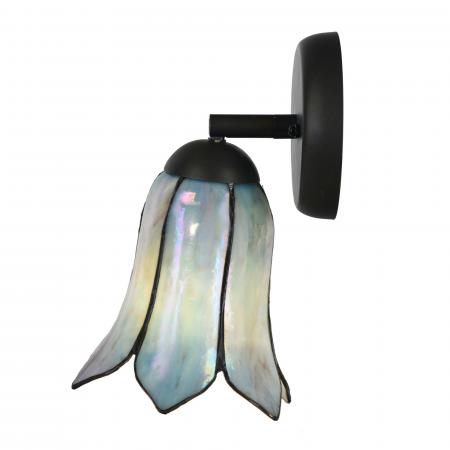 Tiffany Spot bronze mit Gentian Blue