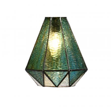 Tiffany Einzeln Glasschirm Arata Green