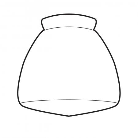 Glaskappe Schoolbol Small Fassung 8cm