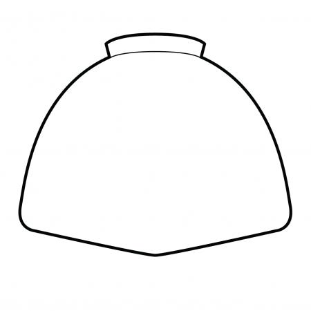 Glasschirm School Globe Large Fassung 12cm