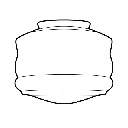 Glasschirm Bakery Fassung 12cm