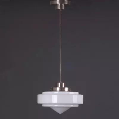 Hängelampe Pointy Stairs Armatur Kantig in Nickel Matt