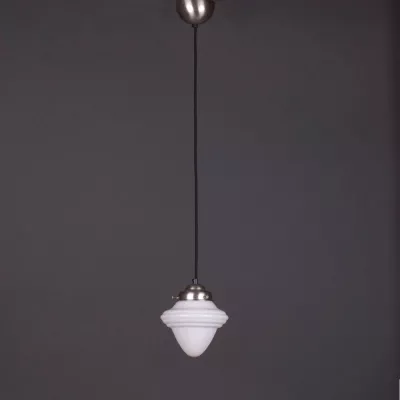 Pendelleuchte Acorn Small Armatur Vintage Schnür Gerundet in Messing