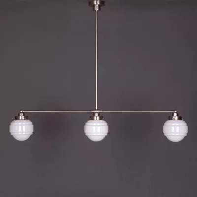 Hängelampe 3-Lichter Polkadot  Mittenabstand 50+50 cm in Nickel