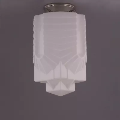 Deckenlampe Chrysler Deckenplatte Recht  in Nickel Matt