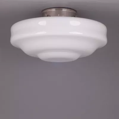 Deckenlampe Siegfried  Deckenplatte Recht  in Nickel