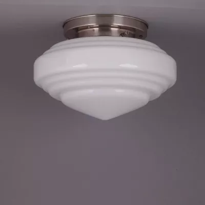 Deckenlampe Deco Pointy Deckenplatte Kantig  in Messing