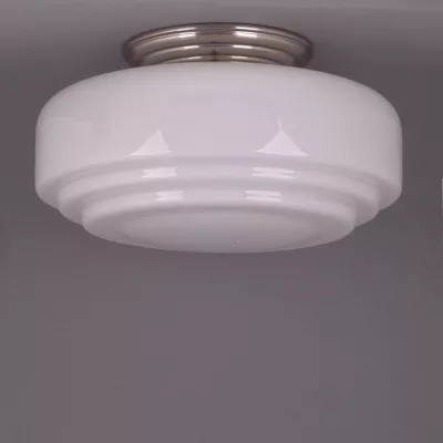 Deckenlampe Lloyd Deckenplatte Gerundet  in Nickel