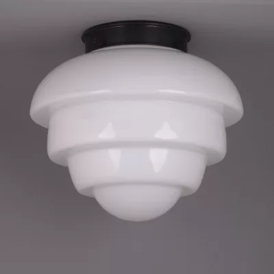 Deckenlampe Citrus Large Deckenplatte Recht  in Messing