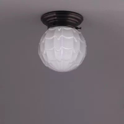 Deckenlampe Artichoke Deckenplatte Gerundet  in Bronze