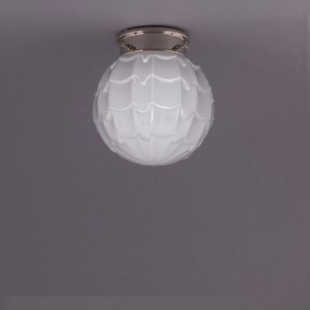 Deckenlampe Artichoke Deckenplatte Recht  in Nickel