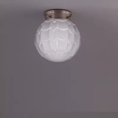 Deckenlampe Artichoke Deckenplatte Recht  in Nickel Matt