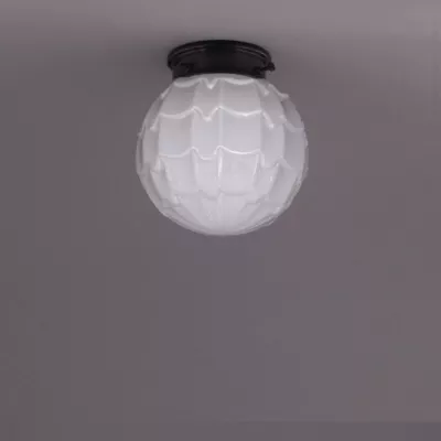 Deckenlampe Artichoke Deckenplatte Recht  in Bronze