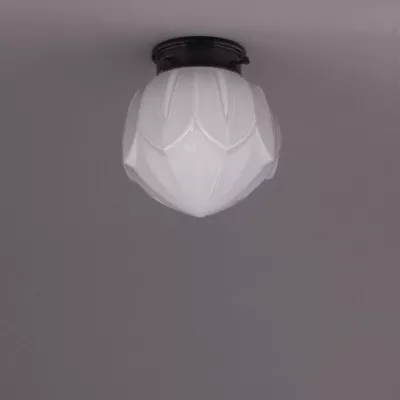 Deckenlampe Lotus Deckenplatte Recht  in Bronze
