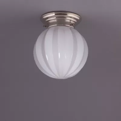 Deckenlampe Carambola Deckenplatte Gerundet  in Nickel