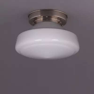 Deckenlampe Phililite Deckenplatte Kantig  in Nickel Matt