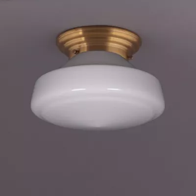 Deckenlampe Phililite Deckenplatte Gerundet  in Bronze