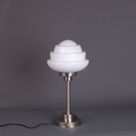 Tischlampe Citrus Small Armatur Kantig  in Nickel