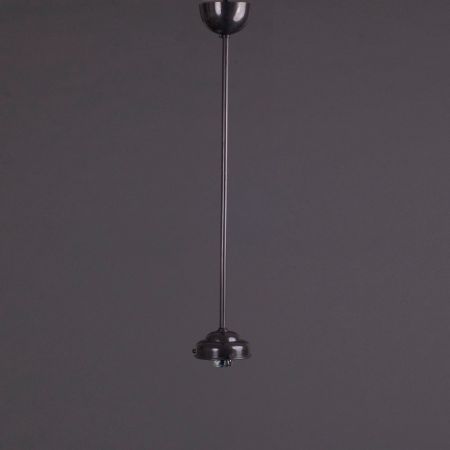 Hängelampe High Button Armatur Gerundet in Bronze