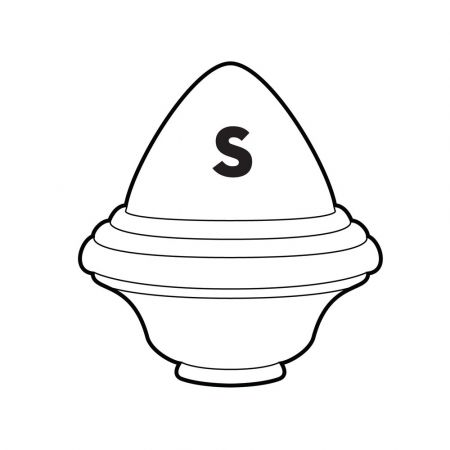 Hängelampe Acorn klein Armatur Kantig in Nickel