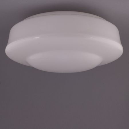 Hängelampe Saucer Armatur Gerundet in Nickel Matt