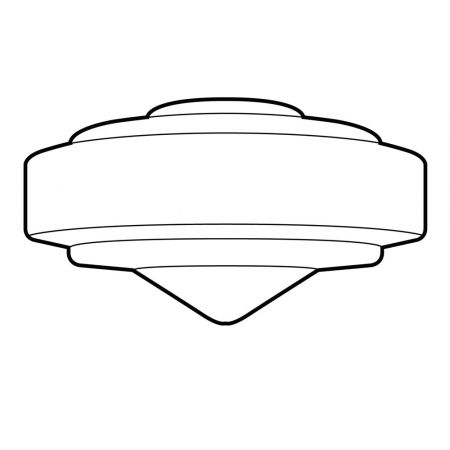 Hängelampe Pointy Stairs Armatur Kantig in Messing