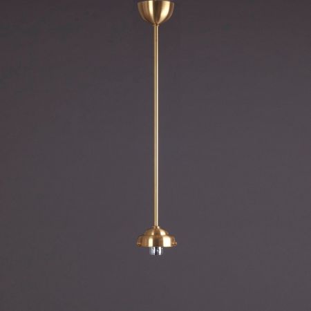 Hängelampe Decagon Armatur Gerundet in Messing