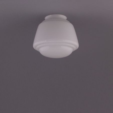 Deckenlampe High Button Deckenplatte Gerundet  in Bronze