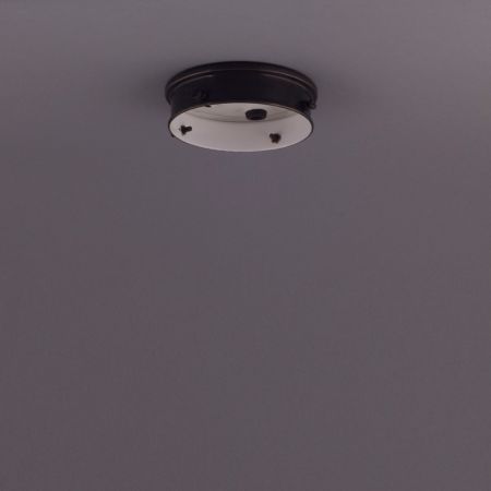 Deckenlampe Acorn klein Deckenplatte Recht  in Bronze