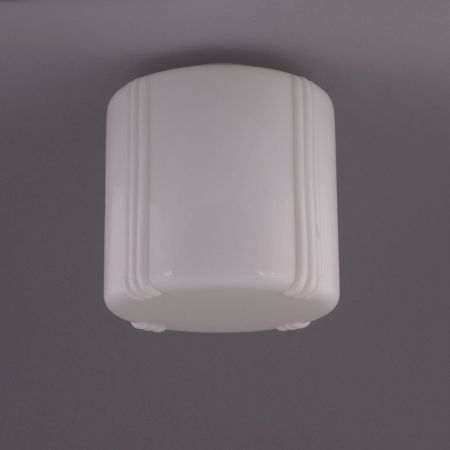 Deckenlampe Vintage High Deckenplatte Recht  in Messing