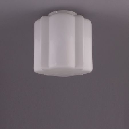 Deckenlampe Kramer Deckenplatte Gerundet  in Nickel