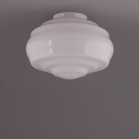 Deckenlampe Alfons Deckenplatte Recht  in Messing