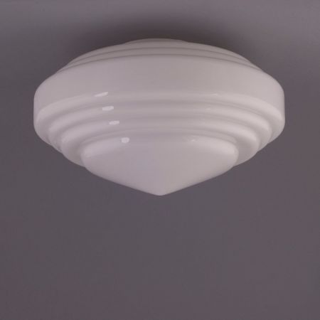 Deckenlampe Deco Pointy Deckenplatte Recht  in Nickel