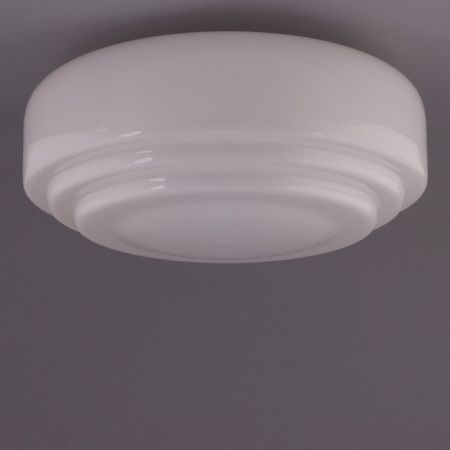 Deckenlampe Lloyd Deckenplatte Kantig  in Nickel Matt