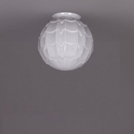 Deckenlampe Artichoke Deckenplatte Gerundet  in Nickel