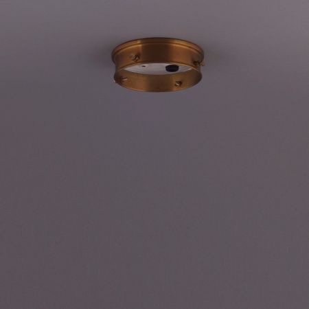 Deckenlampe Carambola Deckenplatte Recht  in Messing