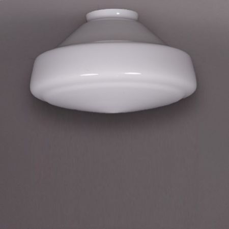 Deckenlampe Phililite Deckenplatte Gerundet  in Nickel Matt