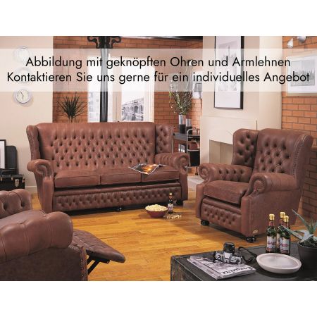 "Abigail Chair" Chesterfield Sessel