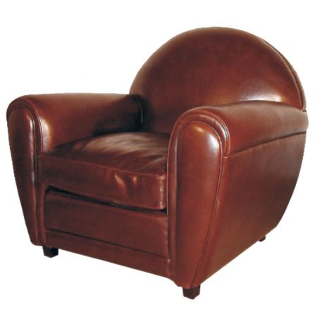 Clubsessel Cognac vintage Leder 