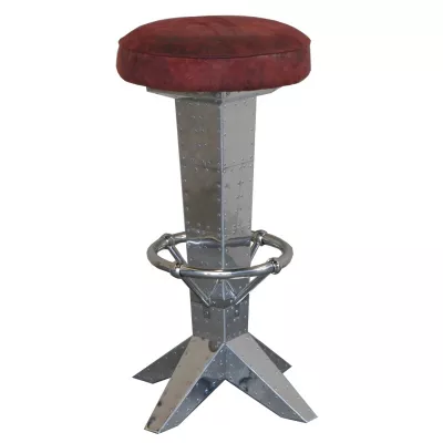 Art Déco "D. Clipper" Hocker