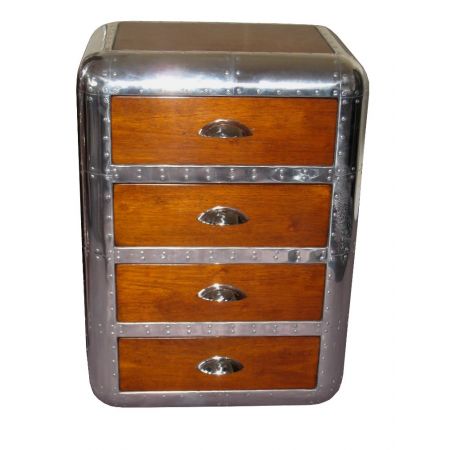 Morris "D. Clipper" Schrank aus Holz und Alu
