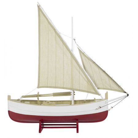 Authentic Models Schiff - Biscay Fishing Boat, rot AS088