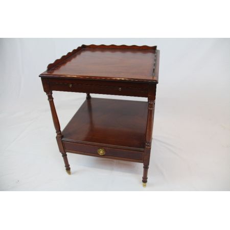 Zeitungstisch Lampentisch halltable Mahagoni England