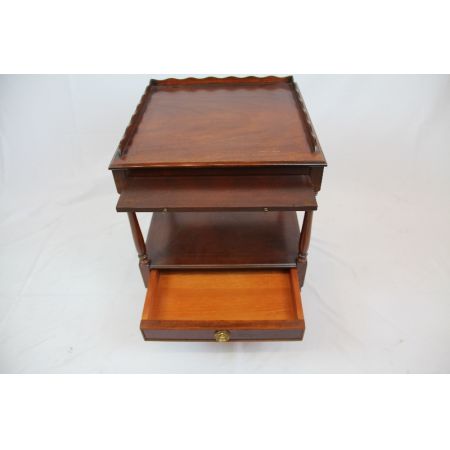 Zeitungstisch Lampentisch halltable Mahagoni England