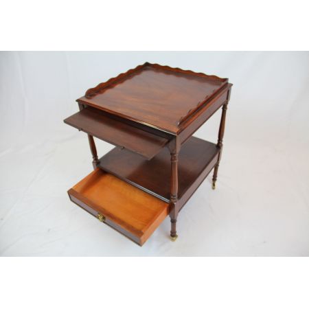 Zeitungstisch Lampentisch halltable Mahagoni England