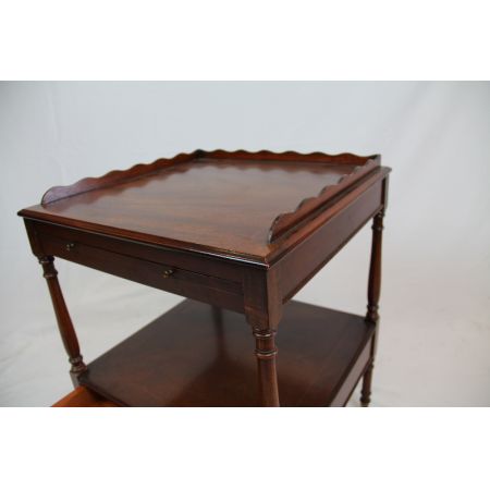 Zeitungstisch Lampentisch halltable Mahagoni England