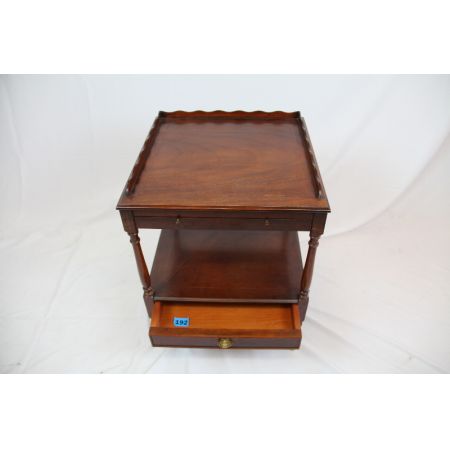 Zeitungstisch Lampentisch halltable Mahagoni England