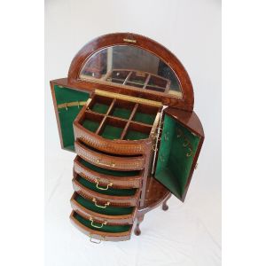 Kleines Sideboard / Barmöbel mit schönen Intarsien