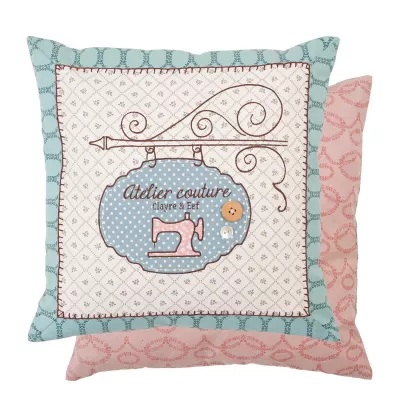 Clayre & Eef Kissenhülle Atelier Coutur 40x40